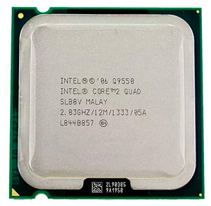 Intel core 2 quad Q9550
