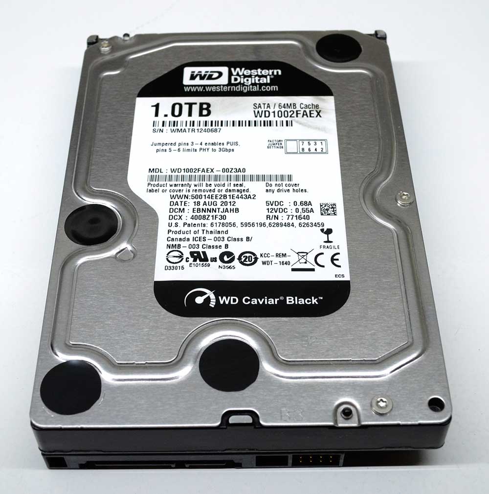 WD Black 1TB WD1002FAEX