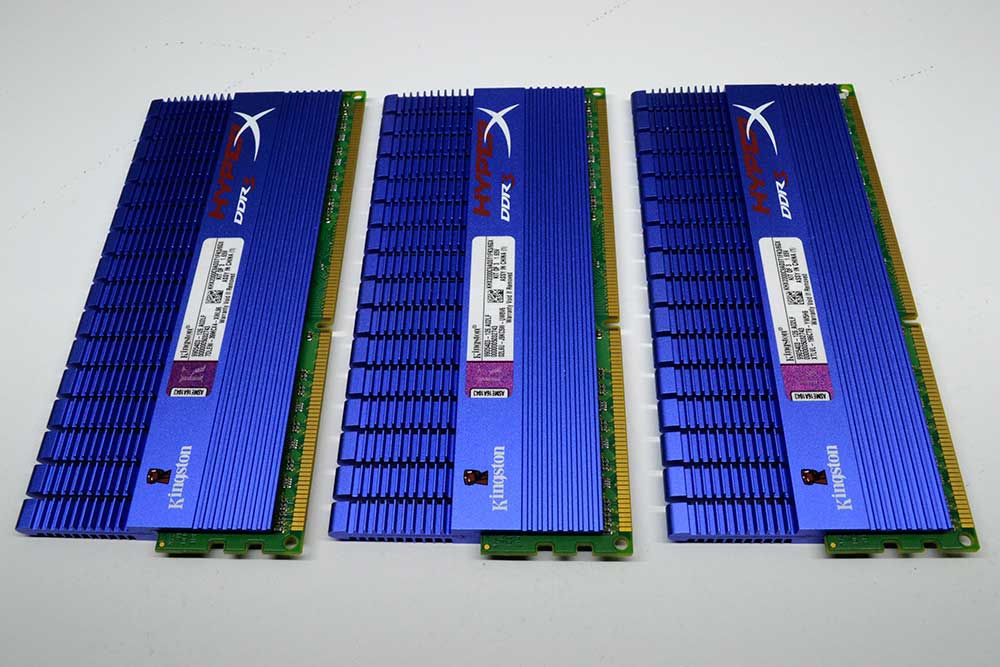 Kingston HyperX DDR3-1600 6Gb PC3-12800 (Kit of 3 x 2Gb)