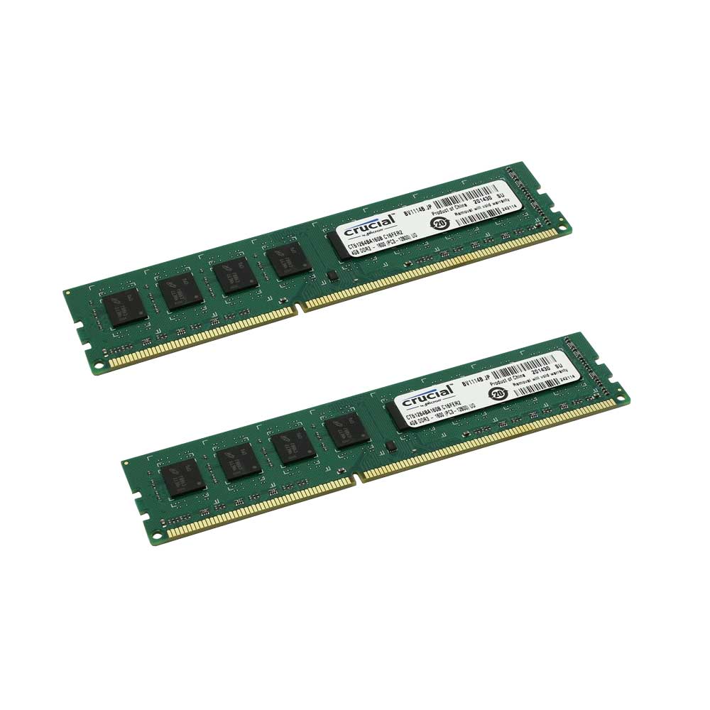 Crucial 8 GB DDR3 1600 MHz