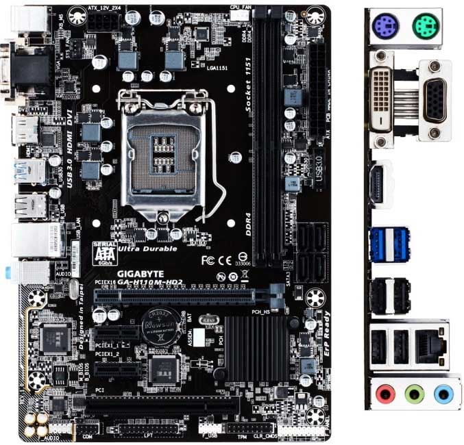 GIGABYTE GA-H110M-HD2