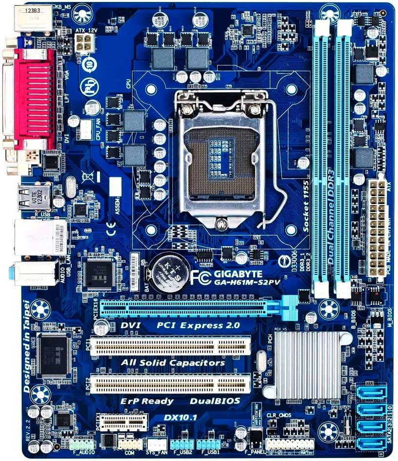 GIGABYTE GA-H61M-S2PV