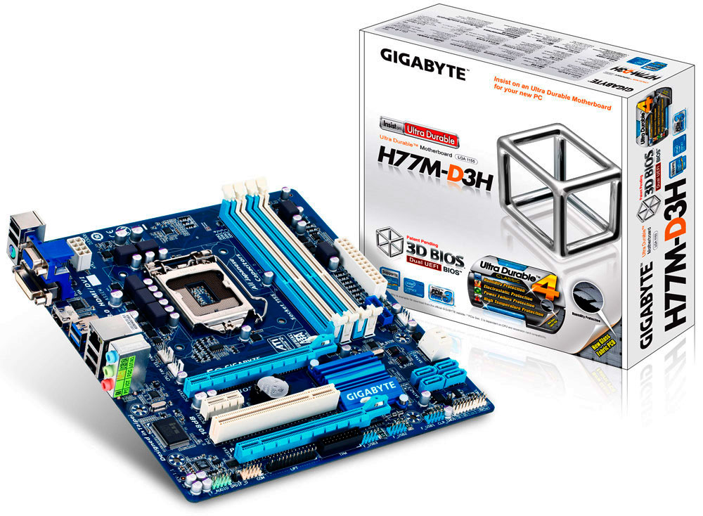 Gigabyte GA-H77M-D3H