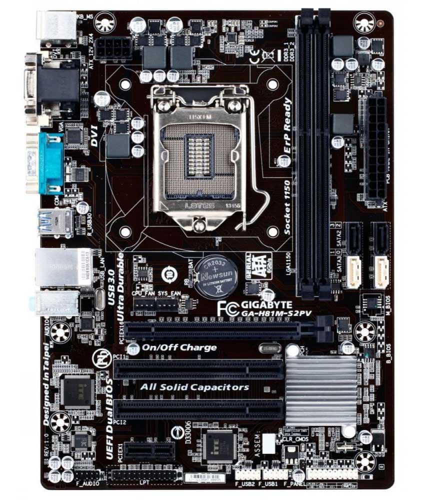 Gigabyte GA-H81M-S2PV