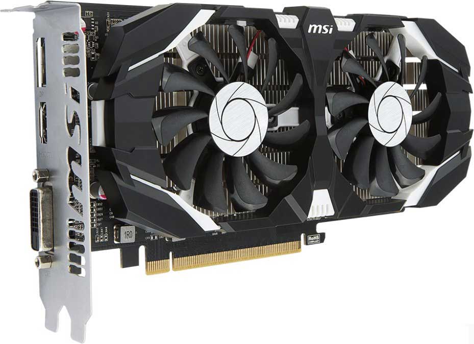 MSI GeForce GTX 1050 2GT OC 2GB GDDR5