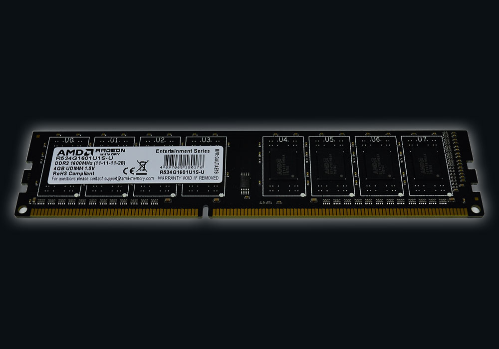 AMD 4 GB DDR3 1600 MHz
