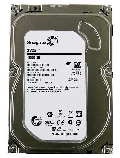 Seagate BarraCuda HDD 1TB 7200rpm 64MB
