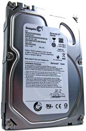 Seagate HDD 2TB 5900rpm 64MB