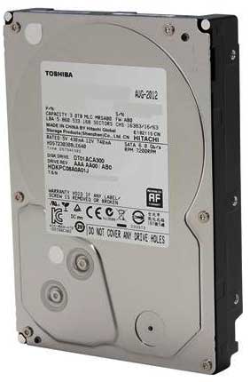 Toshiba 3TB 7200rpm 64MB
